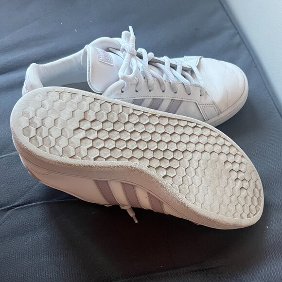 adidas Grand Court Cloudfoam Women's Sneakers - Mauve - Picture 5 of 5